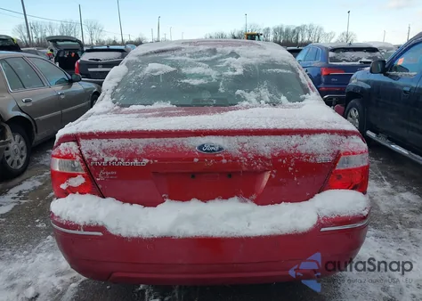 2006 Ford Five Hundred Sel from USA, damaged, VIN 1FAFP24166G123795